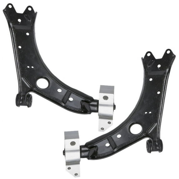 For VW Golf Jetta Rabbit Eos & Audi A3 Quattro Pair Front Lower Control Arm - BuyAutoParts
