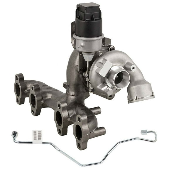 For VW Jetta 1.9L TDI BRM New Turbo Kit With Turbocharger Gaskets & Oil Line - BuyAutoParts