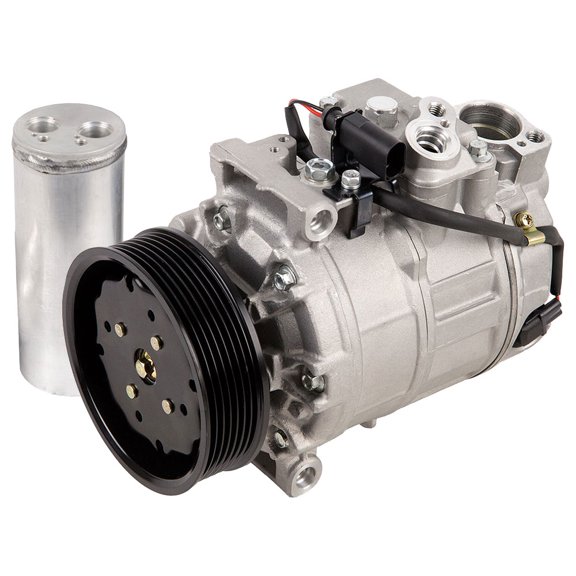 For VW Passat 2003 2004 AC Compressor w/ A/C Drier - BuyAutoParts