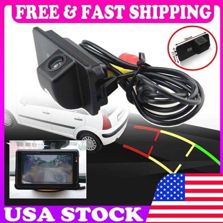 For VW Volkswagen Passat Polo Golf Bora Rear View Camera Reverse Backup Parking