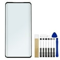 thumbnail image 1 of For Verizon LG Velvet 5G LM-G900VM LM-G900VMY Replacement Front Glass Lens Screen Door Tool Black, 1 of 5