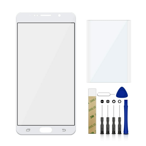 For Verizon Samsung Galaxy Note 5 SM-N920V N920V Replacement Front Outer Glass Lens Screen Tool White