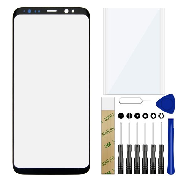 For Verizon Samsung Galaxy S8 SM-G950V Replacement Front Outer Glass Lens Screen Tool