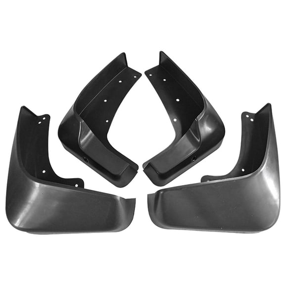 For Vitara 2005-2015 Mud Flaps, Car Accessories 4pc Splash Guards No Drilling, Easy To Install-black