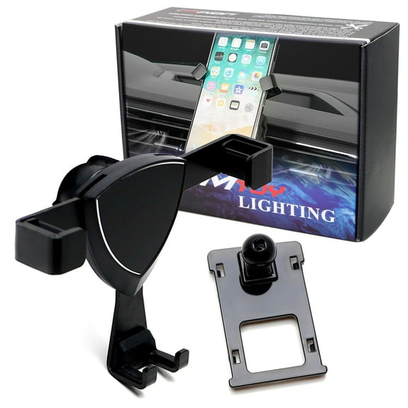 For Volkswagen: 2015-2020 MK7 GTI/Golf Smartphone Gravity Holder w/Exact Fit Clip-On Dash Mount (Won't Occupy Air Vent Opening)