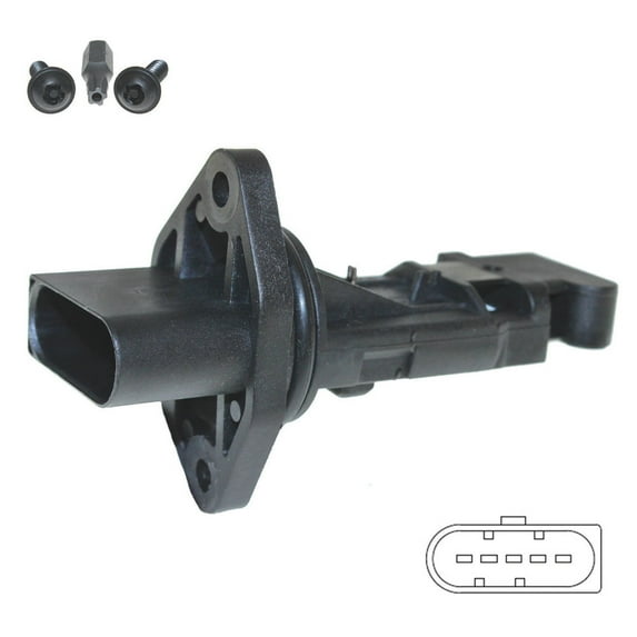 For Volkswagen Beetle Jetta Golf Mass Air Flow Sensor Probe - BuyAutoParts