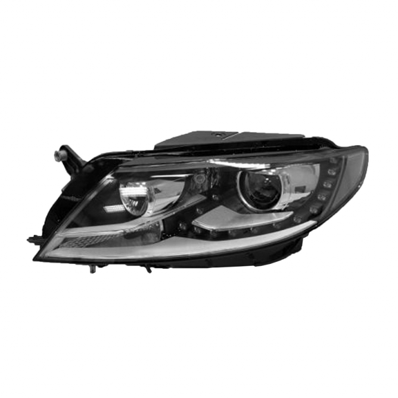 For Volkswagen CC 2013 14 15 16 2017 Headlight Unit Driver Side | LED | w/ AFS | CAPA | For VW2518115 | 3C8941753S