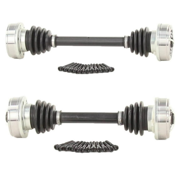 For Volkswagen Fastback Squareback Pair Rear CV Axle Shafts - BuyAutoParts