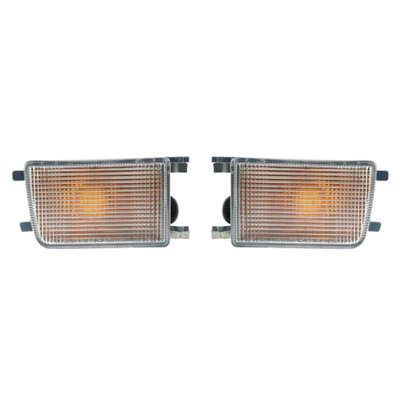 For Volkswagen Golf 1999 Turn Signal/Parking Light Driver and Passenger Side | Pair | Lens/Housing | VW2520102, VW2521102 | 1HM953155, 1HM953156