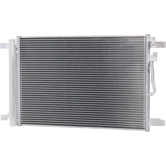 For Volkswagen Golf Sportwagen 2015 16 17 18 2019 A/C Condenser | Aluminum Core | w/ Receiver Drier | Replacement For VW3030138 | 5QM816411