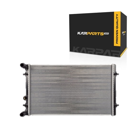 For Volkswagen Jetta 2007 Radiator | Plastic and Aluminum | Replacement For 1J0121253S, 615343398655, 671607778489