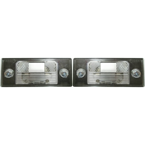 For Volkswagen Jetta License Lamp Unit 1999-2005 Driver and Passenger Side Pair For VW2870111 | 1J5 943 021 D
