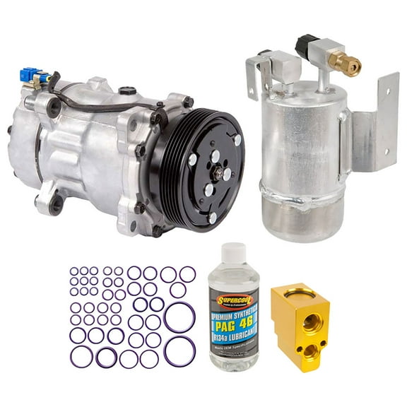 For Volkswagen Passat AC Compressor w/ A/C Repair Kit - BuyAutoParts