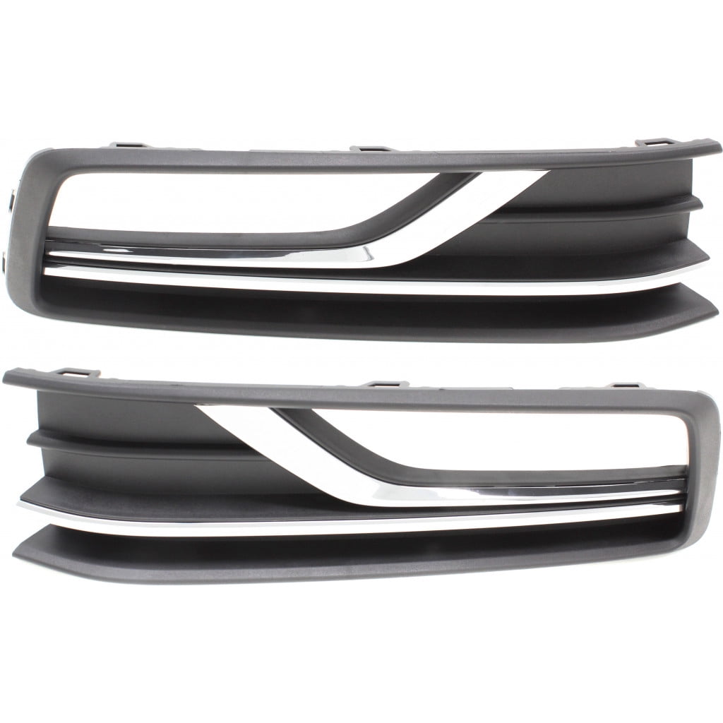 KARPAL Front Driver Side Fog Light Bezel/Cover For Volkswagen Passat 2016-2018 (VW1038146)