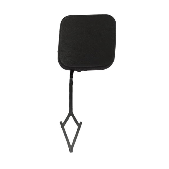 For Volkswagen Tiguan 2018 2019 2020 2021 Tow Hook Cover | Rear | Made Of PP Plastic | Textured Black | Replacement For VW1129102