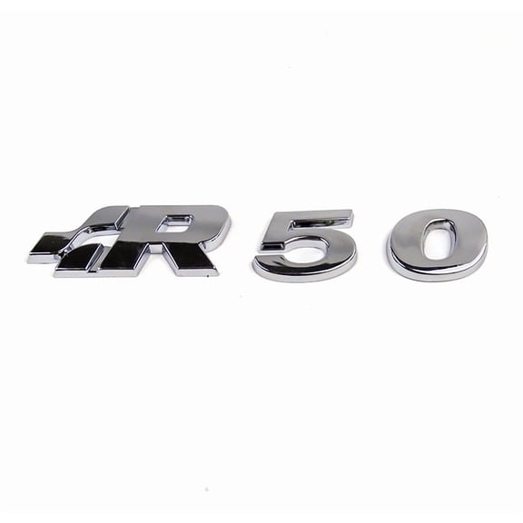 For Volkswagen Touareg V10 Tdi 3d R50 Chrome Badge Sticker