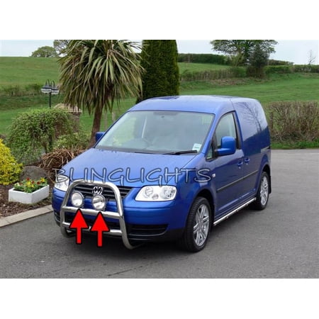 For The Volkswagen VW Caddy Auxiliary Lamp Brush Bar Driving Lights Off Road Aux Offroad Lamps Kit