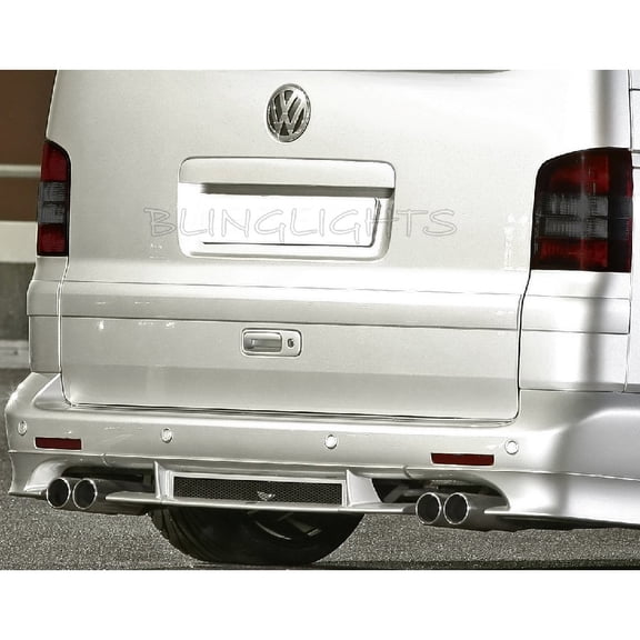 For Volkswagen VW Caravelle T5 Tinted Smoked Overlays Film for Taillamps Taillights Tail Lamps Lights