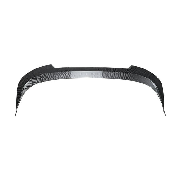 For Volkswagen VW Golf 8 GTI R 21-24 CS Style Rear Trunk Roof Spoiler Wing Lip Carbon Look/Gloss Black Upper Extension Splitter