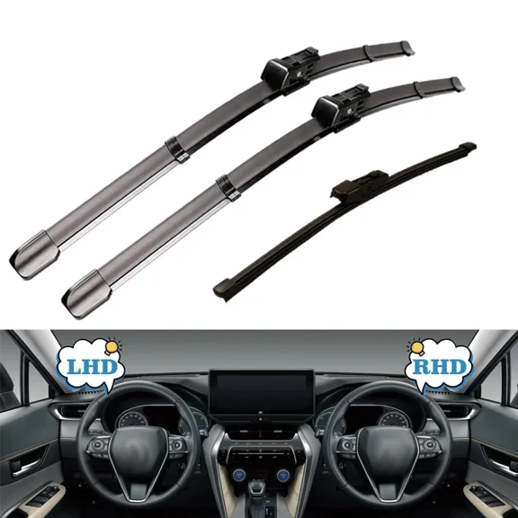 For Volkswagen VW Polo 5 MK5 6R 6C 61 2009  2017 Front Rear Wiper Blades Windshield Windscreen Window GTI Hatchback Accessories