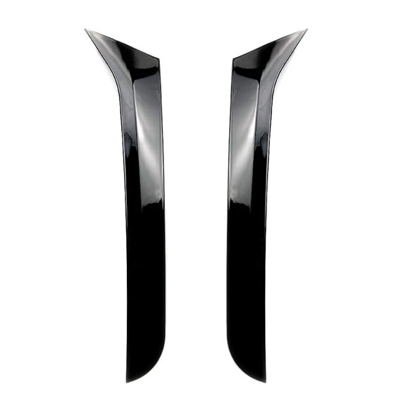 For Volkswagen VW Sharan Car Rear Window Side Spoiler Diffuser Splitters Cover Canards Splitter Stickers 2011-2020 Gloss Black