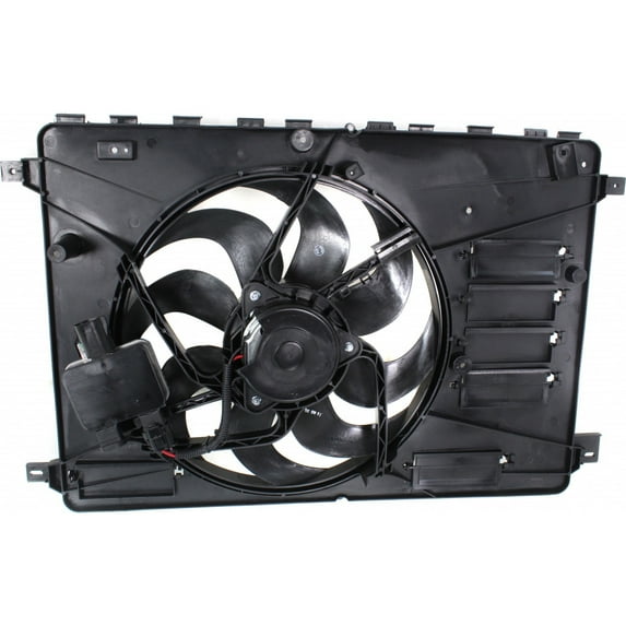 For Volvo Cross Country AC Radiator Fan Assembly 2015 | w/ Controller For VO3115113 | 31368867-3