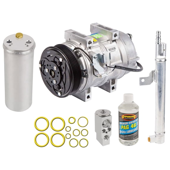 For Volvo S60 2005 OEM AC Compressor w/ A/C Repair Kit - BuyAutoParts