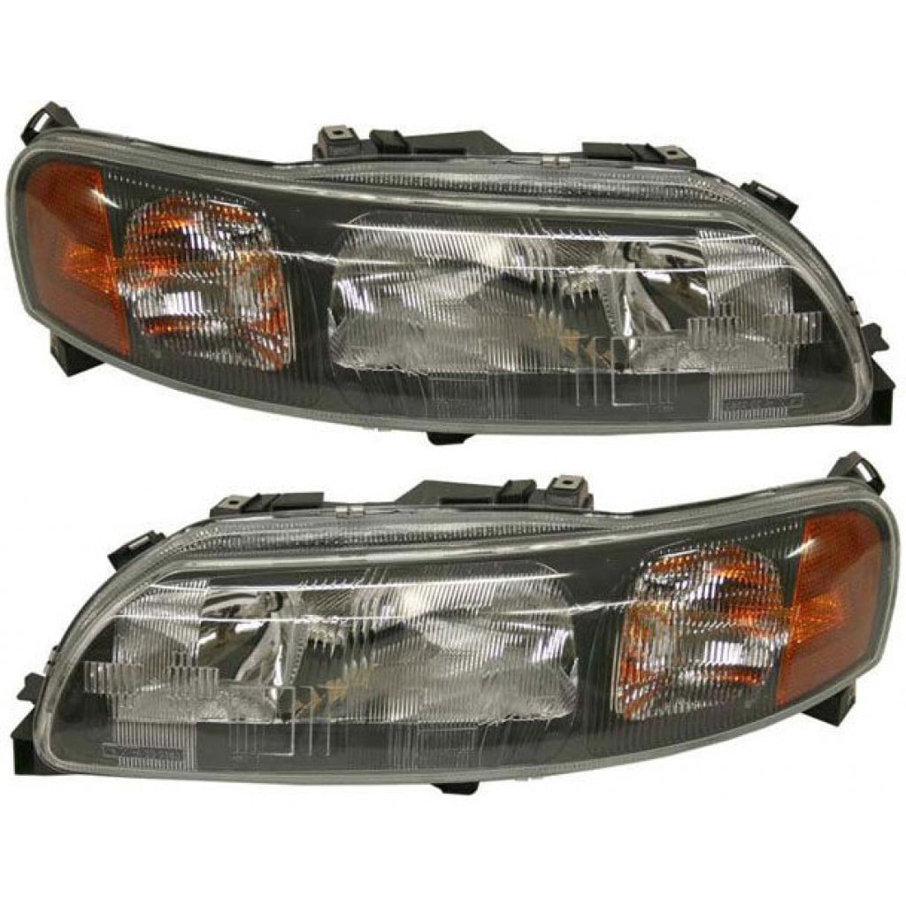 For Volvo V70 / XC70 Headlight 2001 02 03 2004 Pair Driver and ...