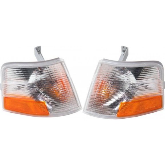 For Volvo VNM Series Signal Marker Light Unit 1996-2017 Pair Driver and Passenger Side Clear/Amber Lens For VO2532100 | 20571062