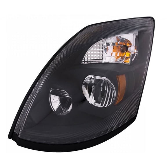 For Volvo VNX 300/430/630 2015 2016 2017 Headlight Driver Side | LED | Black Housing