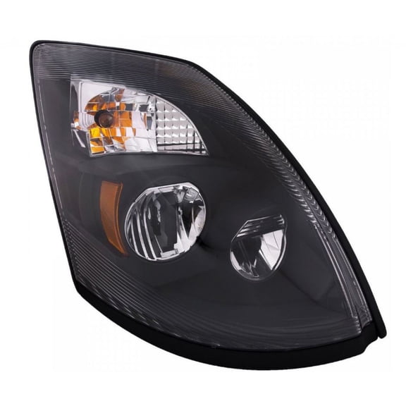 For Volvo VNX 300/430/630 2015 2016 2017 Headlight Passenger Side | LED | Black Housing