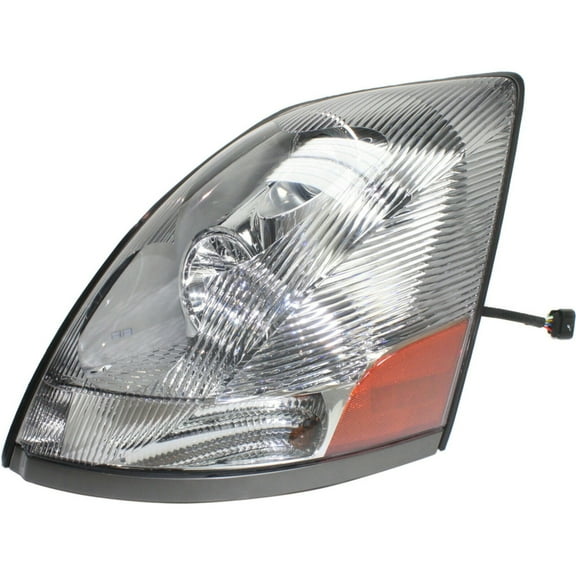 For Volvo VT Series Headlight Assembly 2004-2015 Driver Side | Chrome w/ Non-Protruding Lens For VO2502155 | 82329590