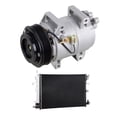 thumbnail image 1 of For Volvo XC90 2005 AC Compressor w/ A/C Condenser & Drier - BuyAutoParts, 1 of 5