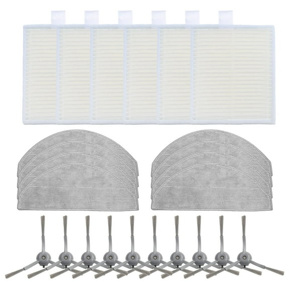For Vyzzle D10 For ILIFE V20 For Laresar For L10 For Roidmi Eve Robotic Vacuum Cleaner Accessories Mop Cloth Filter Brush