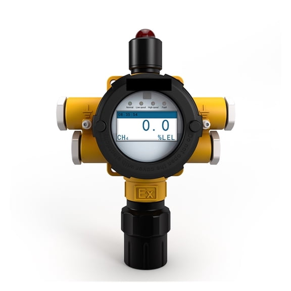 For Wall-Mounted Toxic Gas Detector for Lab Pipeline H2S Leak Monitor Gas Analyzers