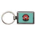 thumbnail image 1 of For We Live By Faith Not By Sight Bible Metal Rectangle Keychain, 1 of 7