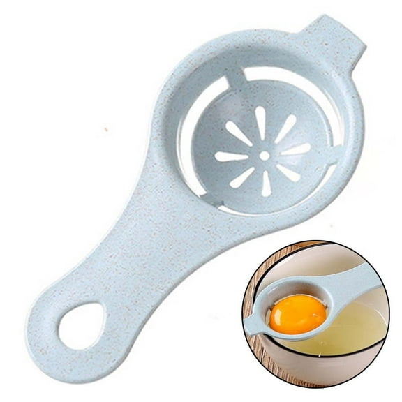 For White Separator Tools Yolk Filter Gadgets Kitchen Accessories Separating Funnel Spoon Divider Tool