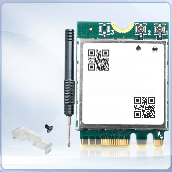 For Wi-Fi 6E RTL8852CE WiFi Network Card 5374Mbps BT5.3 802.11AX M.2 Wireless WiFi Adapter AX5400 2.4G/5G/6GHz For Win 10/11