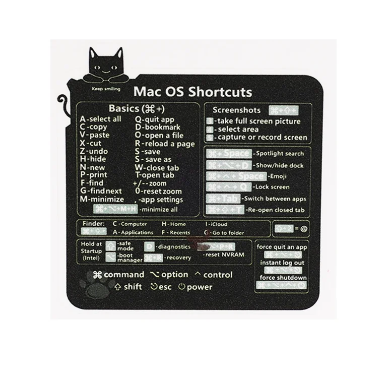 For Windows PC Computer Reference Keyboard Shortcut Sticker 