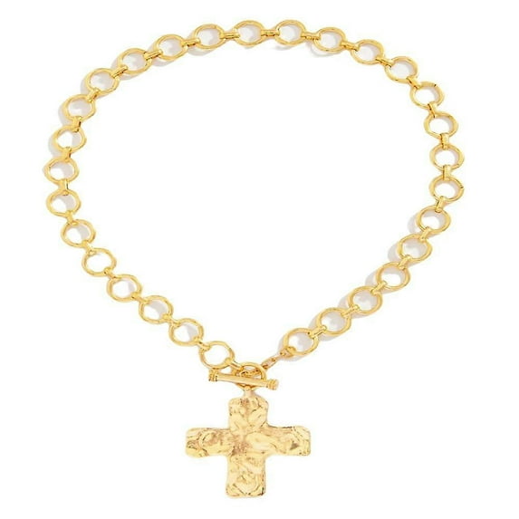 For Women, Chunky Cross Necklace Gold Cross Necklaces Elegant Cross Necklace Necklace Cross -belief Necklace Necklaces Gold Jewelry Gifts