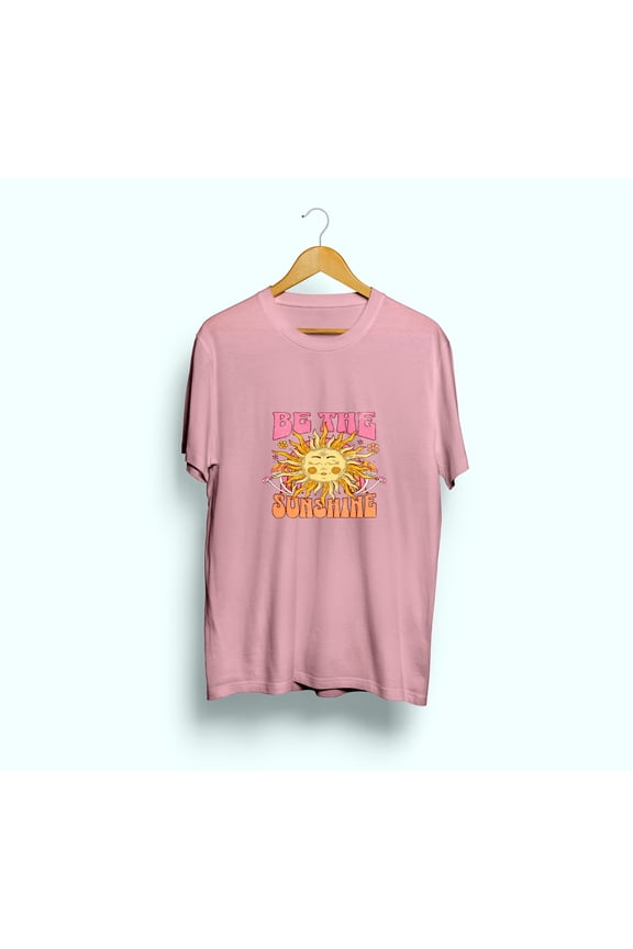 For Women & Men’s be the sunshine Graphic Print Short Sleeve T-shirt Collection
