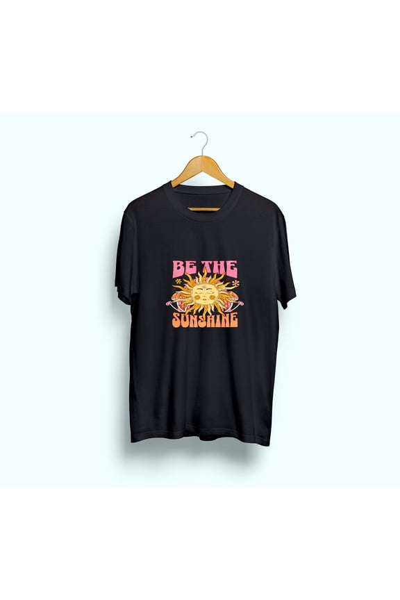 For Women & Men’s be the sunshine Graphic Print Short Sleeve T-shirt Collection