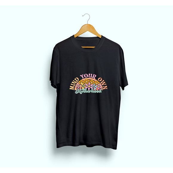 For Women & Men’s mind your own Graphic Print Short Sleeve T-shirt Collection