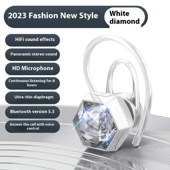 For Women Only Bluetooth Headset Ear-mounted Single-ear Support Voice Control