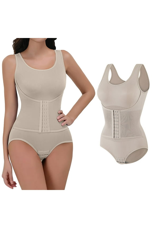 For Women Tummy Post Body Shaper Butt Shapers Women's Bodysuit Girdles