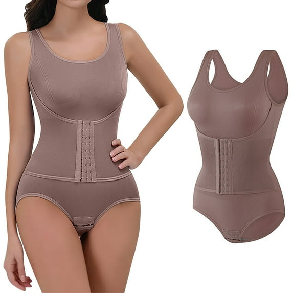 For Women Tummy Post Body Shaper Butt Shapers Women's Bodysuit Girdles