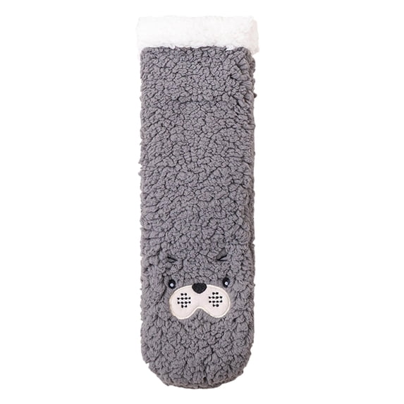 For Women Ultra Warm Socks Shearling-Like Plush Boot Socks Thickened Anti-Skid Indoor Socks Thermal Cabin Socks Cozy Winter Floor Wear