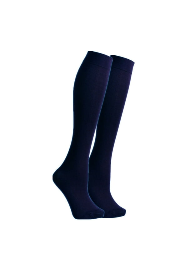 For Womens Trouser Socks Knee High Dress Comfort Band With Spandex Size 9-11 LOT