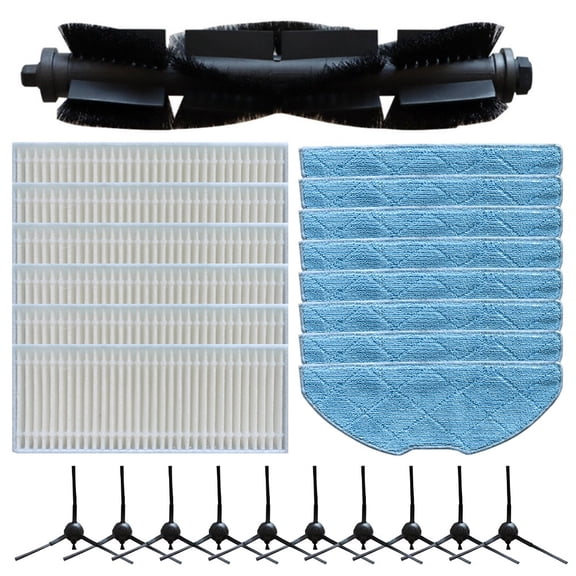 For X-Plorer S135 S140 Rr91C5Wh Rr9177Wh Vacuum Cleaner Main Side Brush Filter Mop Cloth Kit Home Cleaning Accessories