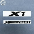 thumbnail image 1 of For X1 Emblem + XDrive 28i Number Letter Rear Trunk Badge Stickers Gloss Black., 1 of 2